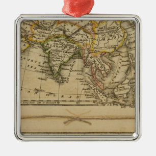 Azië, Afrika Metalen Ornament