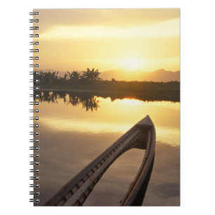 Azië, Birma (Myanmar) Gezonken vissersboot Notitieboek