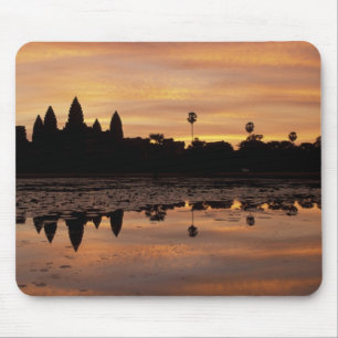 Azië, Cambodja, Siem Reap, Angkor Wat (gebouwd in  Muismat