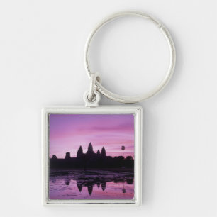 Azië, Cambodja, Siem Reap, Angkor Wat (gebouwd in Sleutelhanger