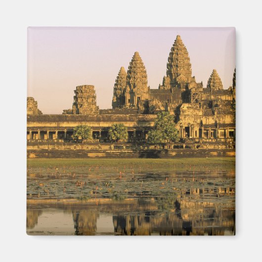Azië, Cambodja, Siem Reap. Angkor Wat. Magneet (Voorkant)