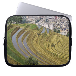 Azië, China, provincie Yunnan, Jinping. Jinping Laptop Sleeve