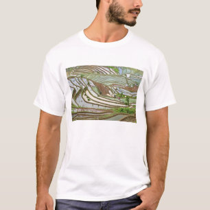 Azië, China, Yunnan, Jinping. Inheemse Yi mensen T-shirt