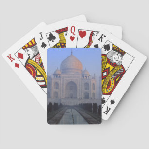 Azië; India; Agra. Taj Mahal. Speelkaarten