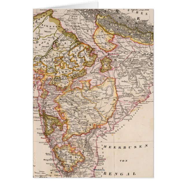 Azië, India, Bangladesh (Voorkant)