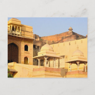 Azië, India, Rajasthan, Amber Amer). De Briefkaart
