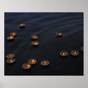 Azië, India, regio Varanasi. Aanbod in de Poster