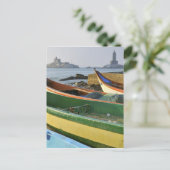 Azië, India, Tamil Nadu, Kanniyakumari Briefkaart (Staand voorkant)