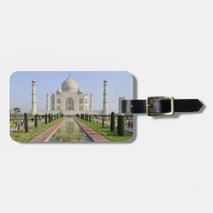 Azië, India, Uttar Pradesh, Agra. De Taj 5 Bagagelabel