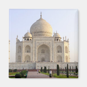 Azië, India, Uttar Pradesh, Agra. De Taj 8 Magneet