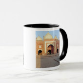 Azië, India, Uttar Pradesh, Agra. Op de Mok (Voorkant rechts)