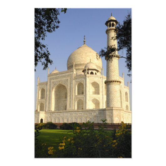 Azië, India, Uttar Pradesh, Agra. Taj 2 Foto Afdruk (Voorkant)