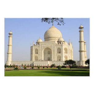 Azië, India, Uttar Pradesh, Agra. Taj 5 Foto Afdruk