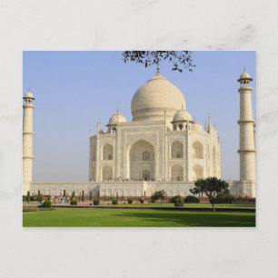 Azië, India, Uttar Pradesh, Agra. Taj 7 Briefkaart