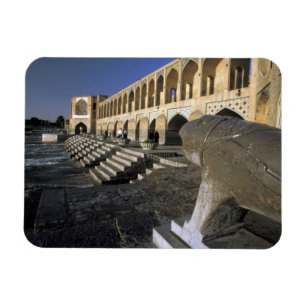 Azië, Iran, Isfahan. Pol-e Khaju-brug. Magneet