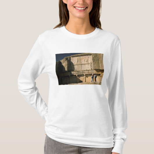 Azië, Iran, Persepolis.Tomb van Darius de Grote. T-shirt (Voorkant)