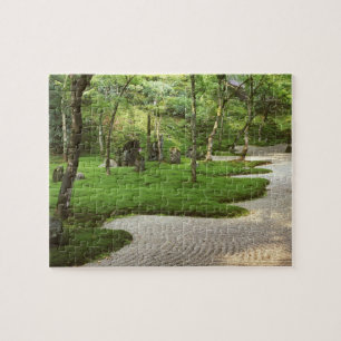 Azië, Japan, Fukuoka, Dazaifu, Komyoji-tempel Legpuzzel