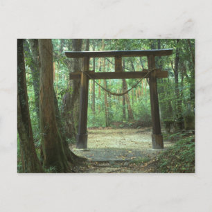 Azië, Japan, Kagoshima, Yakushima, Berg Briefkaart