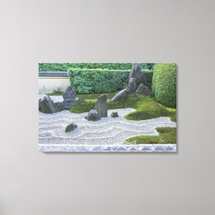 Azië, Japan, Kyoto, Daitokuji Tempel, Zuiho-in Canvas Afdruk