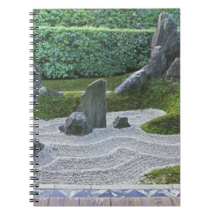 Azië, Japan, Kyoto, Daitokuji Tempel, Zuiho-in Notitieboek