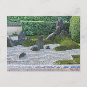 Azië, Japan, Kyoto, Daitokuji Temple, Zuiho-in Briefkaart