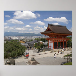 Azië, Japan, Kyoto, Kiyomizu Temple Poster