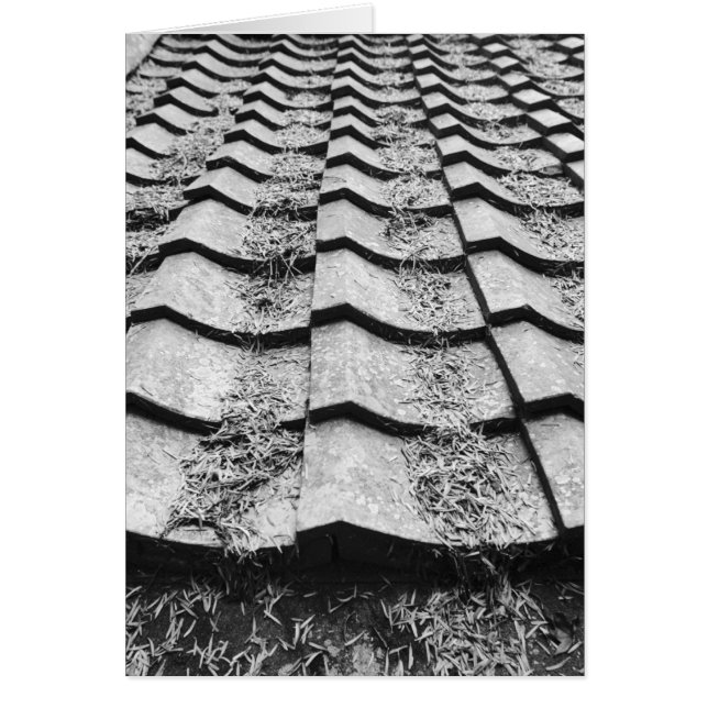 Azië, Japan, Miyajima. Kleeddakdetails (Voorkant)