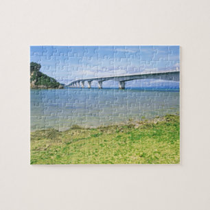 Azië, Japan, Okinawa, Kouri-brug Legpuzzel