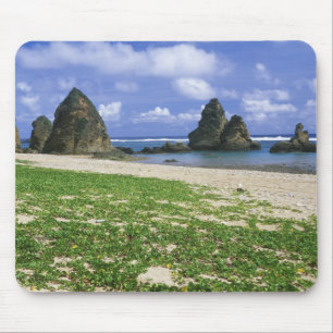 Azië, Japan, Okinawa, Yambaru-kustlijn, Zee Muismat