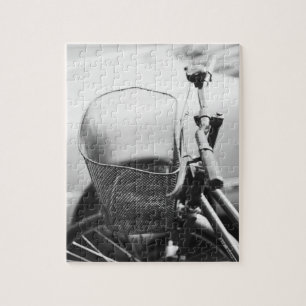 Azië, Japan, Tokio. Bike-mand in de Ginza Legpuzzel