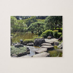 Azië, Japan, Tokio. De Japanse tuin bij de Legpuzzel