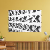 Azië, Japan, Tokio. De X fontein, Ueno Canvas Afdruk (Insitu (Woonkamer))