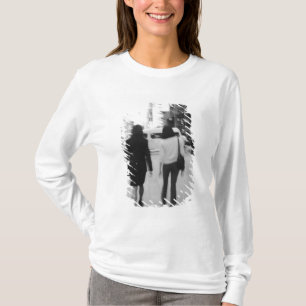 Azië, Japan, Tokio. Jonge vrouwen op de Ginza. T-shirt
