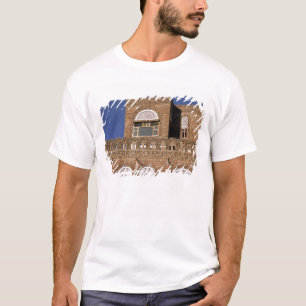 Azië, Jemen, Sana'a. Detail Jemenitische architect T-shirt