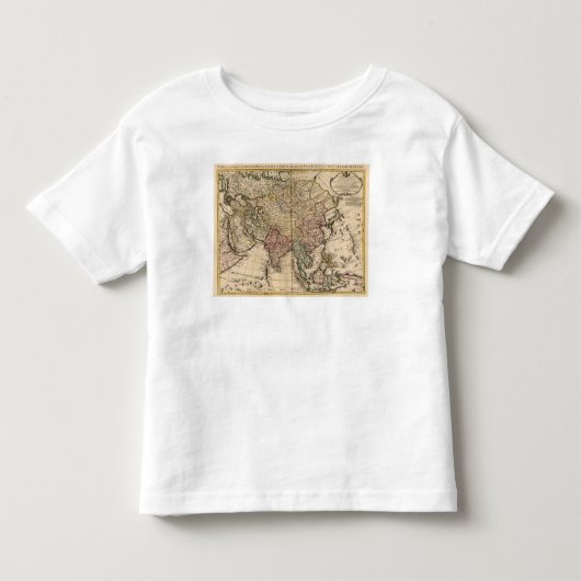 Azië Kinder Shirts (Voorkant)
