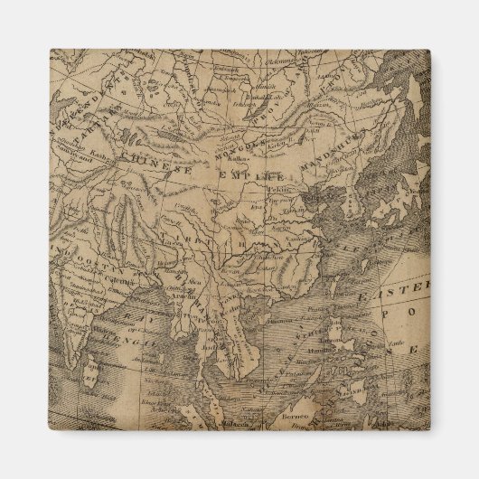 Azië Magneet (Voorkant)