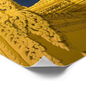 Azië, Maynmar, Yangon, boeddhistische tempel in Ya Poster (Hoek)