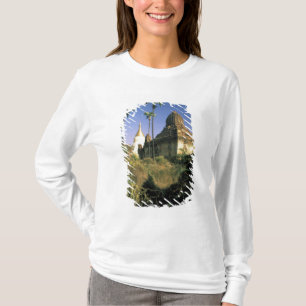 Azië, Myanmar, Bagan. Kubyauk-Gyi Tempel. T-shirt