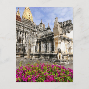 Azië, Myanmar (Birma), Bagan (Pagan). De Ananda Briefkaart