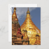 Azië, Myanmar (Birma), Bagan (Pagan). De dhamma Briefkaart (Voorkant / Achterkant)