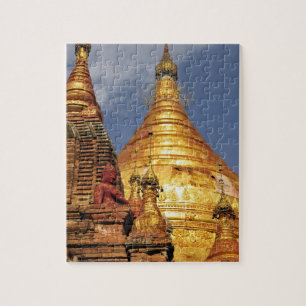 Azië, Myanmar (Birma), Bagan (Pagan). De Dhamma Legpuzzel