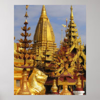 Azië, Myanmar (Birma), Bagan (Pagan). De Shwe 3