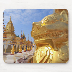 Azië, Myanmar (Birma), Bagan (Pagan). De Shwe 4 Muismat