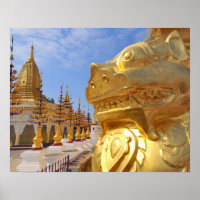 Azië, Myanmar (Birma), Bagan (Pagan). De Shwe 4