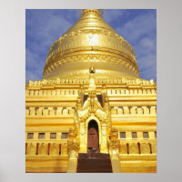 Azië, Myanmar (Birma), Bagan (Pagan). De Shwe