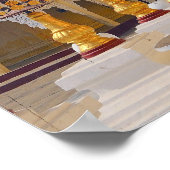 Azië, Myanmar (Birma), Bagan (Pagan). Shwe 4 Poster (Hoek)