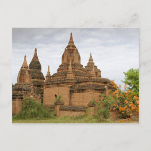 Azië, Myanmar (Birma), Bagan (Pagan). Verscheidene Briefkaart