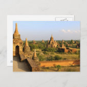 Azië, Myanmar (Birma), Bagan (Pagan). Verscheidene Briefkaart (Voorkant / Achterkant)