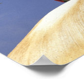 Azië, Nepal, Kathmandu. Bouddhanath Stupa. 2 Poster (Hoek)