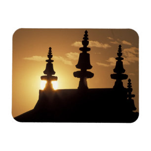 Azië, Nepal, Kathmandu. Bouddhanath Stupa. Magneet